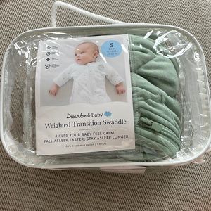 Dreamland Weighted Transition Swaddle. Size small. Washed but never used!
